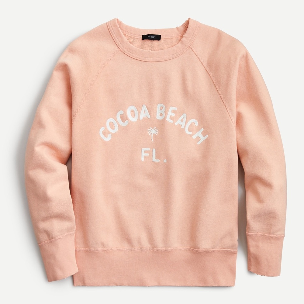 J. CREW Peachy Cocoa Beach Florida
Sweatshirt